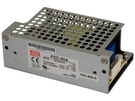 Zasilacz buforowy 27,6V 1,4A / 0,75A 59W MEAN WELL | PSC-60B-C