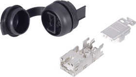 Złącze do zabudowy czujników/elementów wykonawczych Weidmüller IE-FCM-RJ45-FJ-B 1018820000-1 Ilość styków: 8P8C 1 szt.