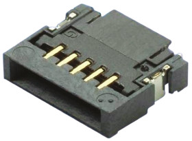 Złącze FPC 5-pinowe 0.5mm Montaż powierzchniowy Męski Amphenol Communications Solutions