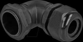 60337 Cable Gland 90° angled PG29 bk