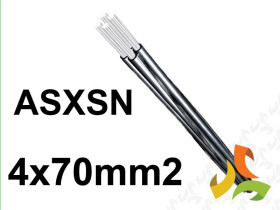 Kabel AsXSn 4x70+1x25 mm2 (0,6/1kV) napowietrzny samonośny NFA2X (bębnowy) G-011345 TELEFONIKA