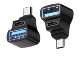 ADAPTER WTYK USB C-GNIAZDO USB A+GNIAZDO