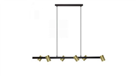 Lampa Wisząca Snow 6 Linia Złota Lp-731/6L Gd Light Prestige