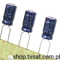 SD1AVB477MAP 470uF-10V 470uF 10V S. SD R5.08 SAMWHA