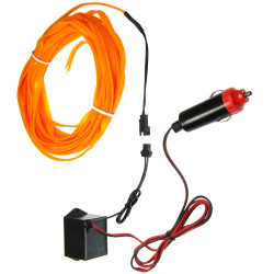 Pasek Neon samochodowy 10m pomar EL WIRE światłowód do wnętrza samochodu