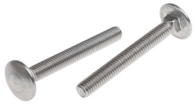 Śruba, Zwykłe, Stal nierdzewna, M6 x 50mm, A2 304