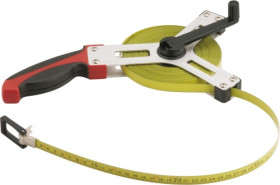 Miara taśmowa dł. 30m SAM szer. 13 mm Jednostki metryczne