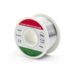 Opencircuit Soldering tin - 0.5mm - rasin core - 100g
