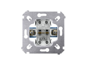 SIMON 54 Wyłącznik roletowy zwierny przycisk do sterowania z wielu miejsc (mechanizm) 10A 250V szybkozłącza SZP1WM KONTAKT SIMON