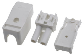 Złącze wtykowe do druku 2-żyłowe RS PRO rozmiar żyły 2,5 mm² Wkręcane Nylon Montaż na kablu