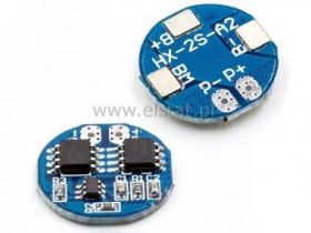 Moduł ładowania ogniw 18650 2S okrągły