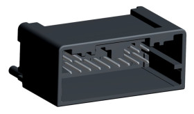 Złącze samochodowe 16-pinowe Molex 2-rzędowe Męski 4A Mini50 Przewlekany Lutowane Złącze PCB