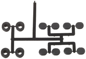 Maskownica profilu Czarny Przykrywka