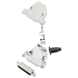 Encitech 6355-0091-33 DTSL25-SJSRG-S D-Sub Receptacle set 25 Pins Solder