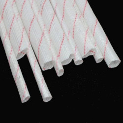 Fiberglass Electrical 100 cm Insulating Sleeve - Cable Braid