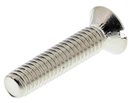 Śruby maszynowe M3.5 łeb Podniesiony (wpuszczany) Mosiądz długość 16.0mm skok 0.60mm