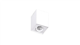 Maxlight C0070 Lampa Sufitowa Basic Square Biała