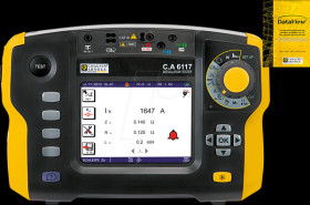 P01145460F Installation tester C.A 6117, incl. DataView software