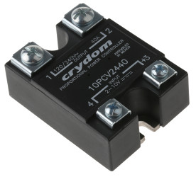 Przekaźnik półprzewodnikowy Montaż na płytce drukowanej 40 A rms Sensata Crydom 240 V ac SCR