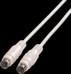 01.11.18 PS/2 cable, plug to plug, 1.8 m