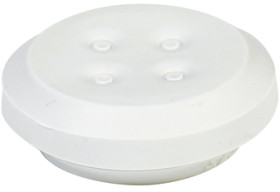 Grommet, cable Ø 3.3 to 7.3 mm, M25, TPE, light gray, 01440724025