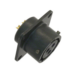 Złącze 8-pinowe Żeński Amphenol Industrial Żeński Montaż na panelu MIL-DTL-26482 rozmiar 16