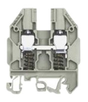 Kostka zaciskowa na szynie DIN Wieland poziomy: PojedynczyŚruba WKN raster: 10mm 57A 800 V