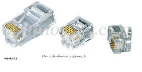 Wtyk RJ9W-R 4p4c RoHS