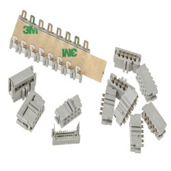 Złącze 10-pinowe 2-rzędowe raster: 2.54mm Gniazdo Montaż na kablu 3M