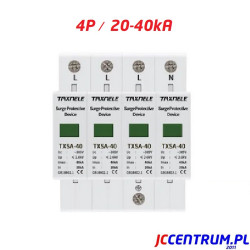 Ogranicznik Ochronnik Przepięć 4P T2 (C) 40kA AC