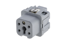 Wkładka złącza dużej mocy 4+PE-pinowe Amphenol Industrial 16A Żeński