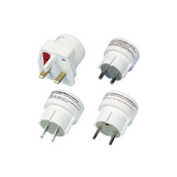 Adapter podr.zestaw 4 wt. ŚWIAT Włochy Grecja Hiszpania Francja
