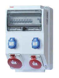 Rozdzielnica wyposażona RW3959 32/5*B 16/5*B 2GS*2B FI40 IP44 3959.0312