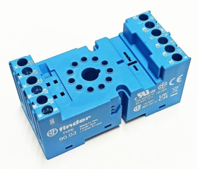 90.03.SMA podstawka przekaźnika seria 60, 88 szyna DIN, zaciski śrubowe