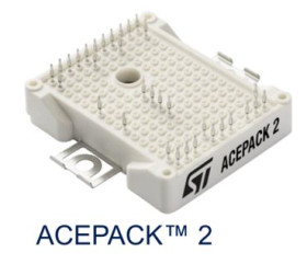 Moduł zasilania SiC 75 A ACEPACK 2 1200 V Montaż w obudowie