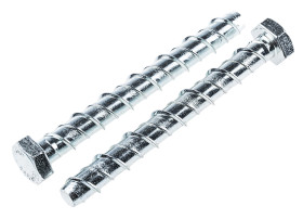 Śruba kotwiąca typu Ankerbolt dł 100mm Stalowe Ø 12mm RS PRO Śruba kotwiąca typu Ankerbolt