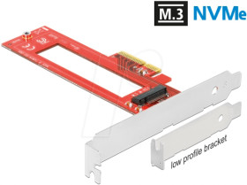 90401 PCI Express x4 card for 1 x M.3/NF1 slot