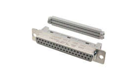 09664186500 D-Sub Pin: 37 Wtyk Żeńskie Na Taśmę Idc D-Sub 37F-Idc 1,27Mm