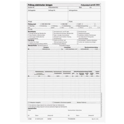 Beha Amprobe 2146070 1278D Test Procedure German Test Log 1 Piece