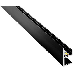 Barthelme 62399531_9005 BARdolino Muro LED Rail 1m Aluminium Profile