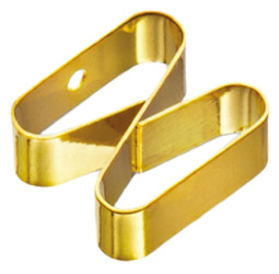 Palec stykowy, Pozłacany stop miedziowo-berylowy, mocowanieL: Śruba mocująca, dł. 7.15mm, szer. 2.5mm, gr. 6.2mm