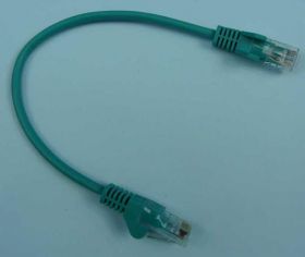 UTPL 5e 0,25mb ZIELONY PATCHCORD