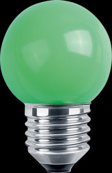 48247 LED decorative lamp G45 E27 1 W green IP44