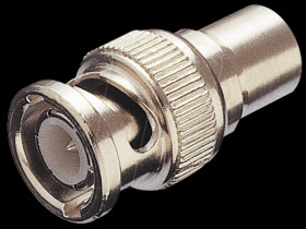 BNC adapter, BNC plug/coaxial plug