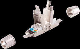BS08-10001 LSA connector, tool-less, STP, Cat.6a