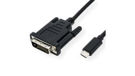 Kabel adapterowy VALUE USB typu C - DVI, M/M, 1 m