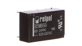 Przekaźnik Subminiaturowy-Sygnałowy 2P 0,5A 24V Dc Pcb Rsm850-6112-85-1024...