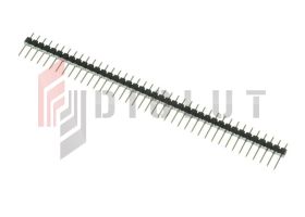 Listwa kołkowa 2,54mm - 40 pinów - goldpin do układów elektronicznych