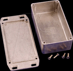 1590N1FL aluminum casing, 1590 N, 119,1 x 65,5 x 39,8 mm, aluminum