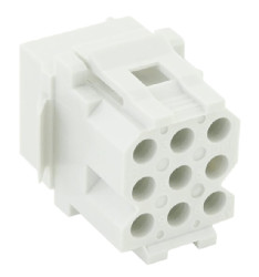 Obudowa złącza 9-pinowe 3-rzędowe Souriau Sunbank by Eaton Żeński Montaż na panelu SMS Złącze PCB do szybkich połączeń